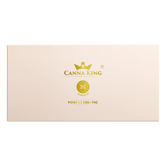 Cannaking Full Spectrum Hemp Extract, 5000 mg, 1:1 CBD: THC - POISE