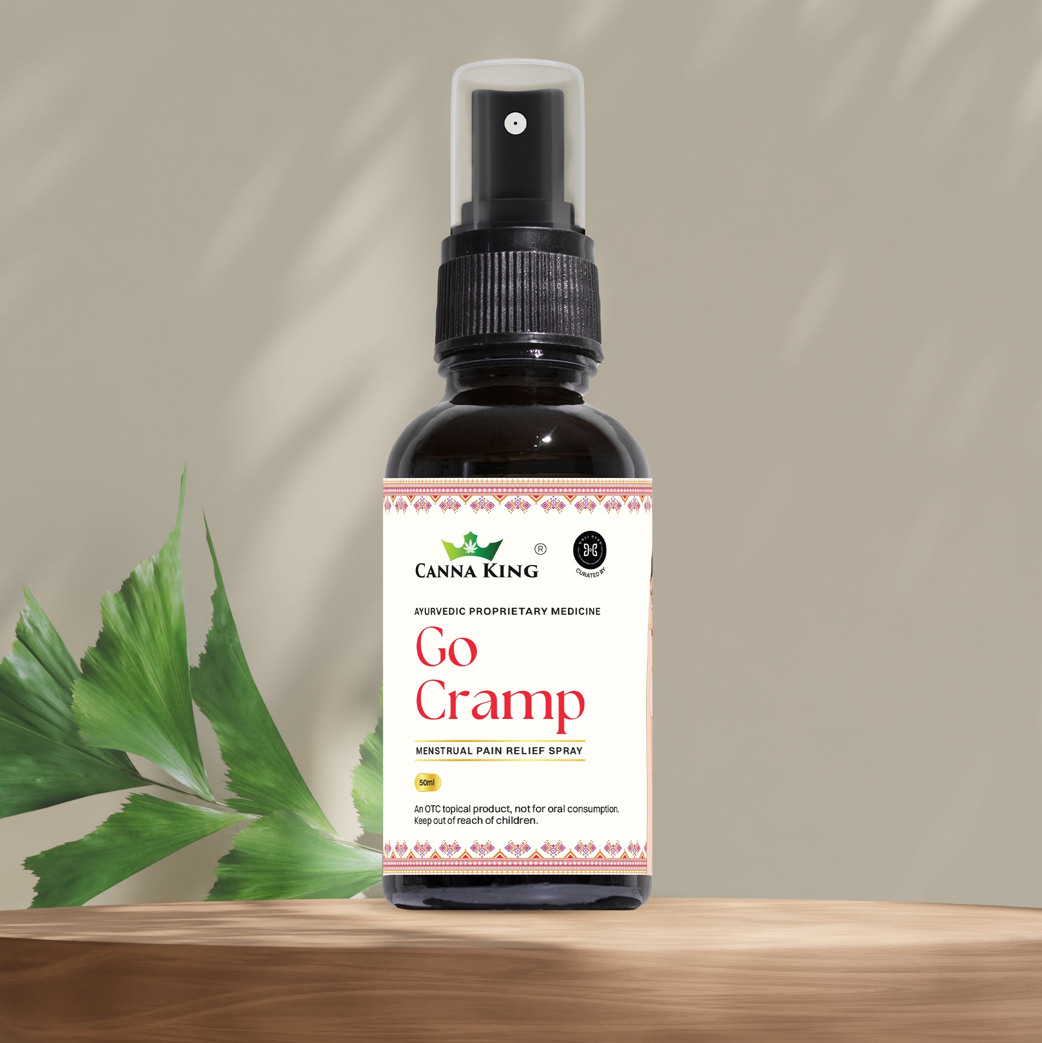 Go Cramp Menstrual Pain Relief Spray 50ml Bottle of 50 ML