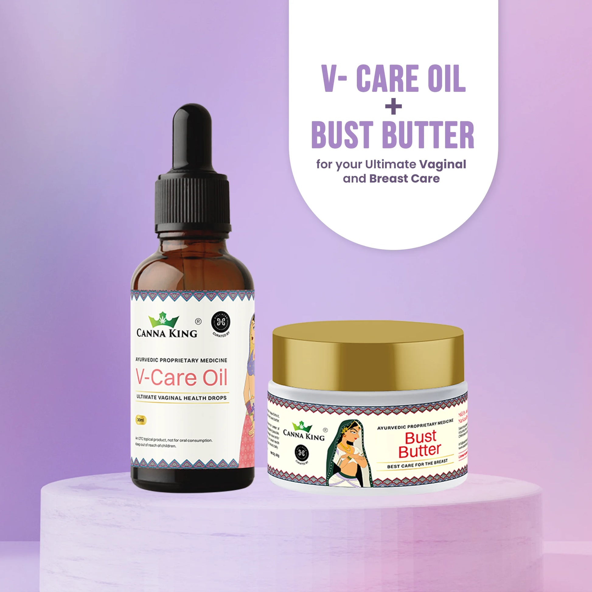 V Care & Bust Butter Combo